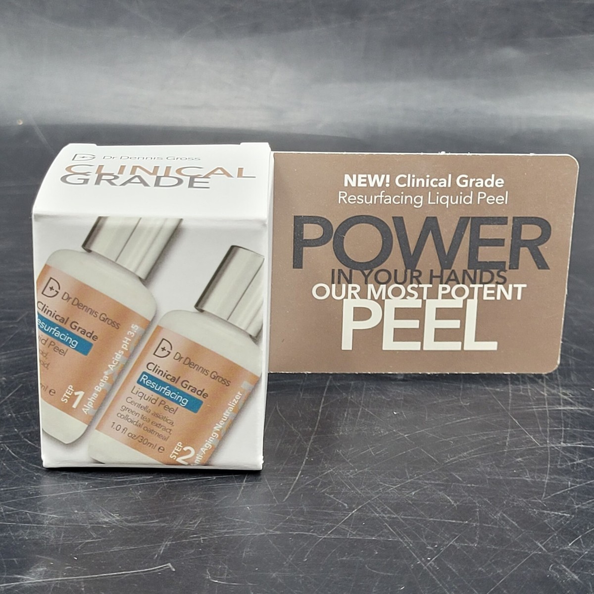 Dr. Dennis Gross Clinical Grade Resurfacing Liquid Peel Step 1 & Step 2 ~ |  eBay