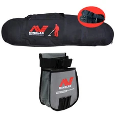 Minelab Padded Travel Bag with Treasure Finds Pouch