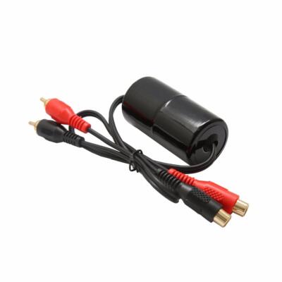 RCA Noise Suppressor Filter Ground Loop Isolator Hum Killer 20 amp