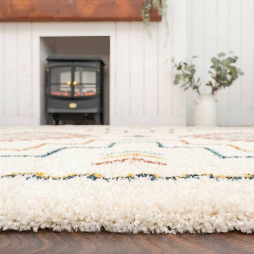 Deep Shaggy Moroccan Rugs Lose Your Feet Thick Bedroom Area Rug Narrow Hall Rug - Picture 47 of 73