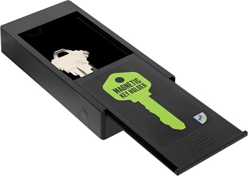 Magnetic Key Holder Large Magnet Locker Hide A Key Box Car Hidden Storage Case - Picture 3 of 11