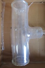 NOS O/I Schott Kimax 6523-3020 3" x 2" Straight Tee T Glass Pipe Fitting USA