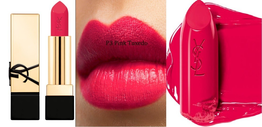 YVES SAINT LAURENT Rouge Pur Couture Satin Lipstick, P3 Pink YVES SAINT LAURENT Rouge Pur Couture Satin Lipstick, P3 Pink