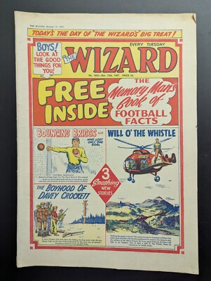 Wizard Comic No 1652, October 12th 1957, D.C. Thomson, Birthday Issue