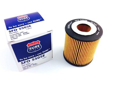 (Box of 12) SURE Filters SFO 5505E Oil Filter for Mazda 3 4 6 '04-'12