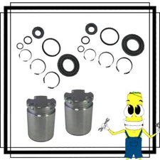 Rear Brake Caliper Piston Rebuild Repair Kit for Nissan 240SX 1989-1994