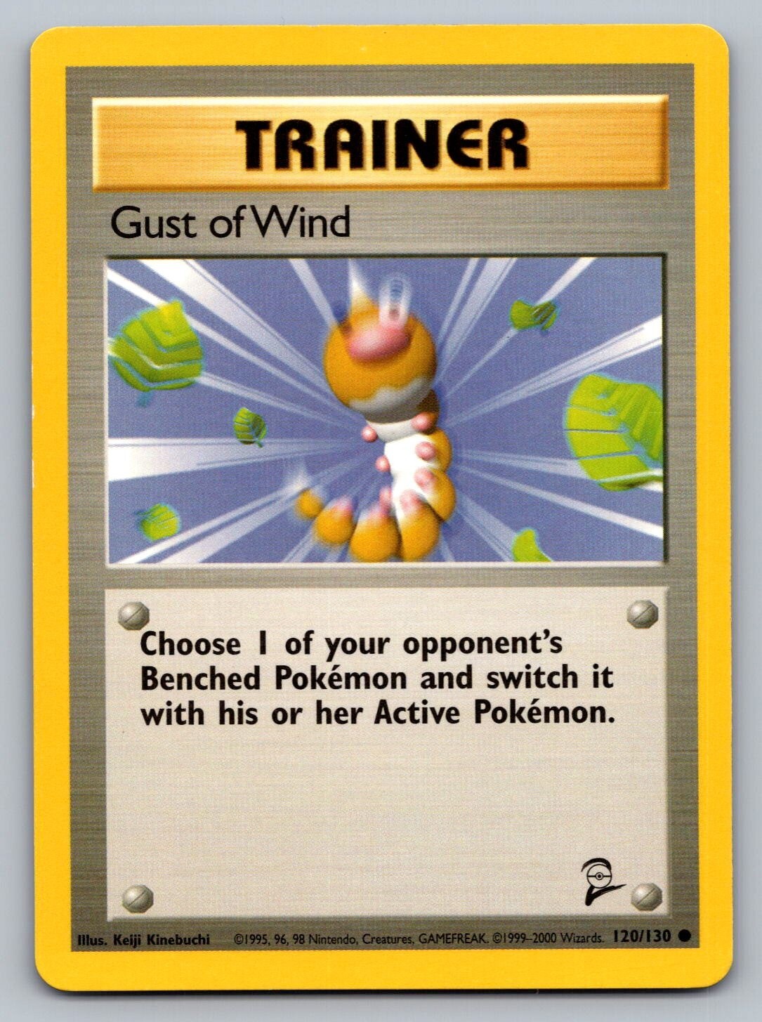 Pokémon TCG Base Set 2 Gust Of Wind #120