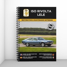 ISO RIVOLTA LELE : CAHIER DE RESTAURATION - PORT OFFERT + CADEAU SURPRISE !