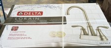 Delta Lorain Stainless 2-handle Bar and Prep Kitchen Faucet