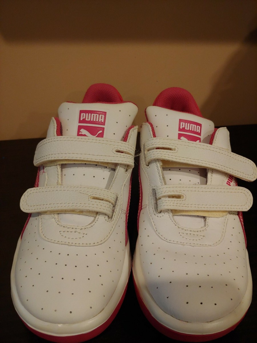 PUMA LEATHER GIRL SNEAKERS SIZE US 2.5/EUR 34 | eBay