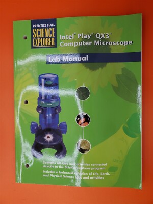       Science Explorer Intel Play QX3 Computer Microscope Lab Manual