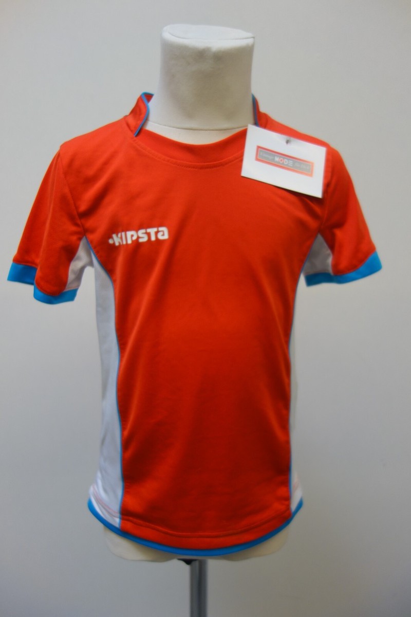 EK3479 Kinder Sportshirt von Kipsta Decathlon, orange, 122