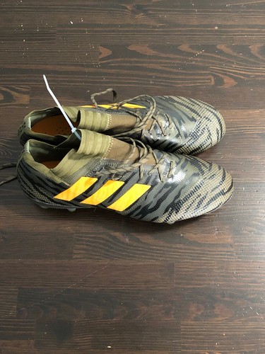 Adidas Nemeziz 17 1 Fg Soccer Cleats Tiger Camo Olive Green Messi Cp36 Sz 13 Ebay Adidas Nemeziz 17 1 Fg Soccer Cleats Tiger Camo Olive Green Messi Cp36 Sz 13 Ebay