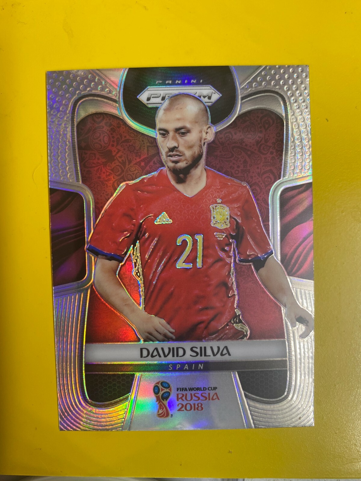 D40023 2018 Panini Prizm World Cup Prizms Silver #66 Dele Alli SPAIN BK$50