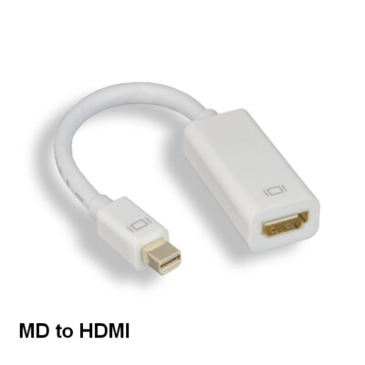 Kentek Mini DisplayPort to HDMI Adapter Connector Thunderbolt for PC MAC 1080p