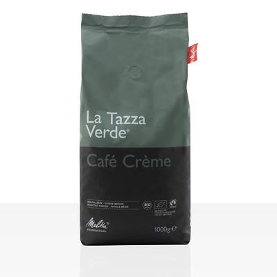 Melitta Cafe Creme La Tazza Verde Bio Fairtrade 8 x 1kg ganze Kaffee-Bohne