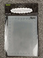 Darice Embossing Essentials Folder 1218-112 Suites Border Craft Scrapbooking