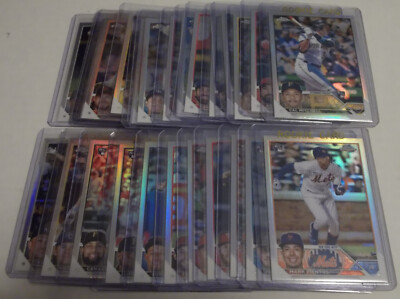 2023 Topps Chrome Regular SILVER REFRACTORS assorted Stars & Rookies. U PICK