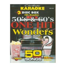 Chartbuster Karaoke CDG 50's 60's one Hit Wonders Vol2 CB5113