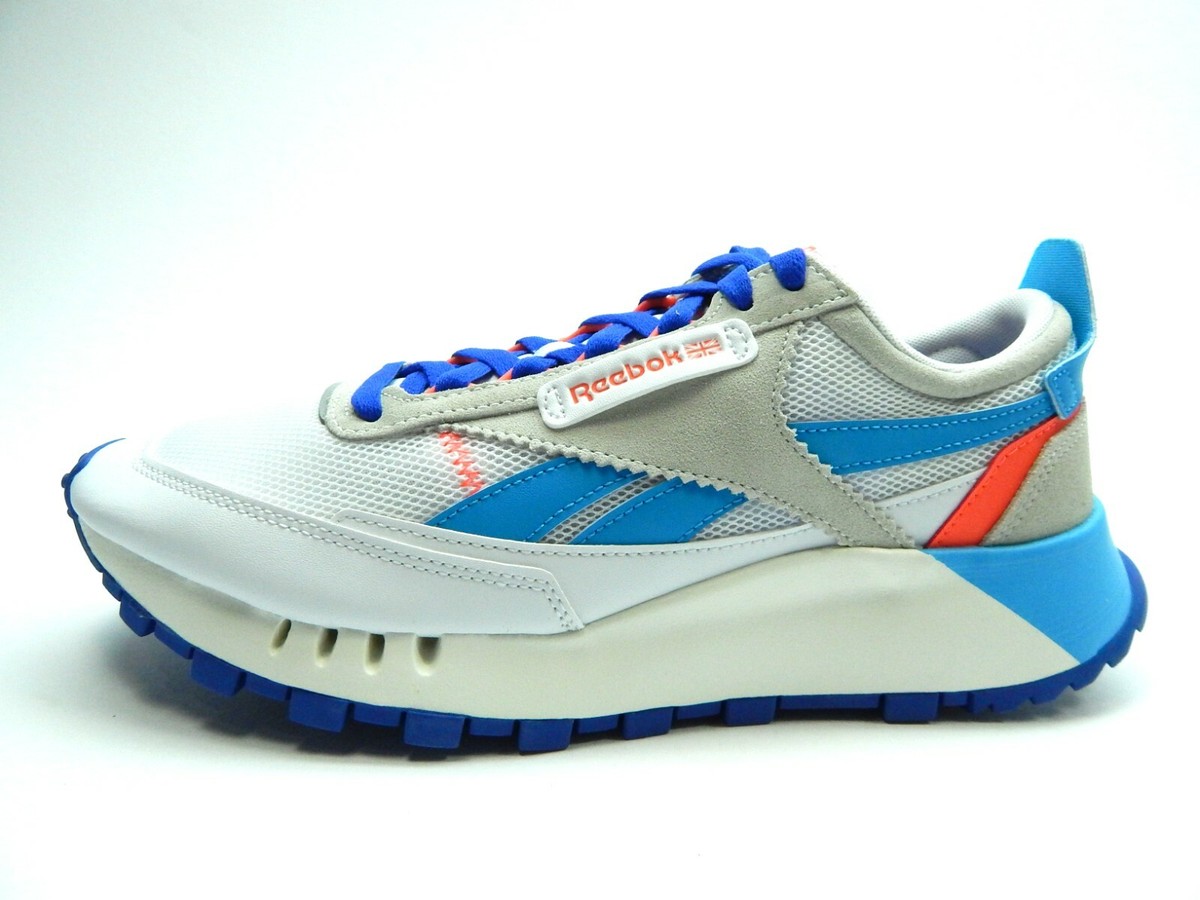 Size Reebok Classic Leather Legacy White Court Blue for sale