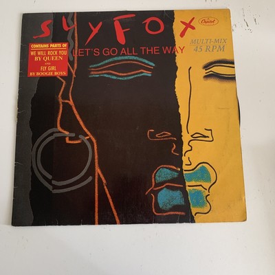 12'' LP - Slyfox - Let's Go All The Way - KK1439 EMI CAPITOL MINT ''NEU'' S55