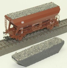 052 H0 Ladegut für Märklin 46310, 46313, 24106  Bauart Fc090 Schotter grau, OVP