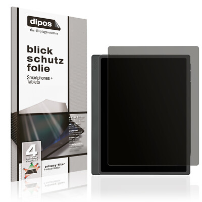 Blickschutzfolie für Onyx Boox Tab Ultra C Pro matt Schutzfolie Folie Display