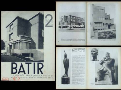BATIR N°2 1933 HENRY VAN DE VELDE, CHANA ORLOFF - Bild 1 von 1