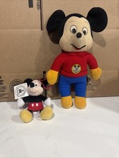 Vintage Mickey Mouse Plush Bundle