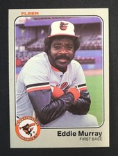 1983 Fleer EDDIE MURRAY #67