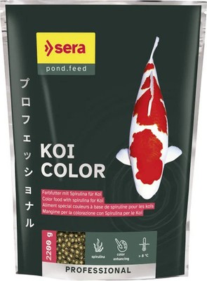 Sera Koifutter Professional Color mit Spirulina 2,2 kg  Pellets