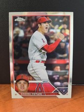 Topps 2023 Chrome Shohei Ohtani #17 Base Set Angels MLB Baseball Card
