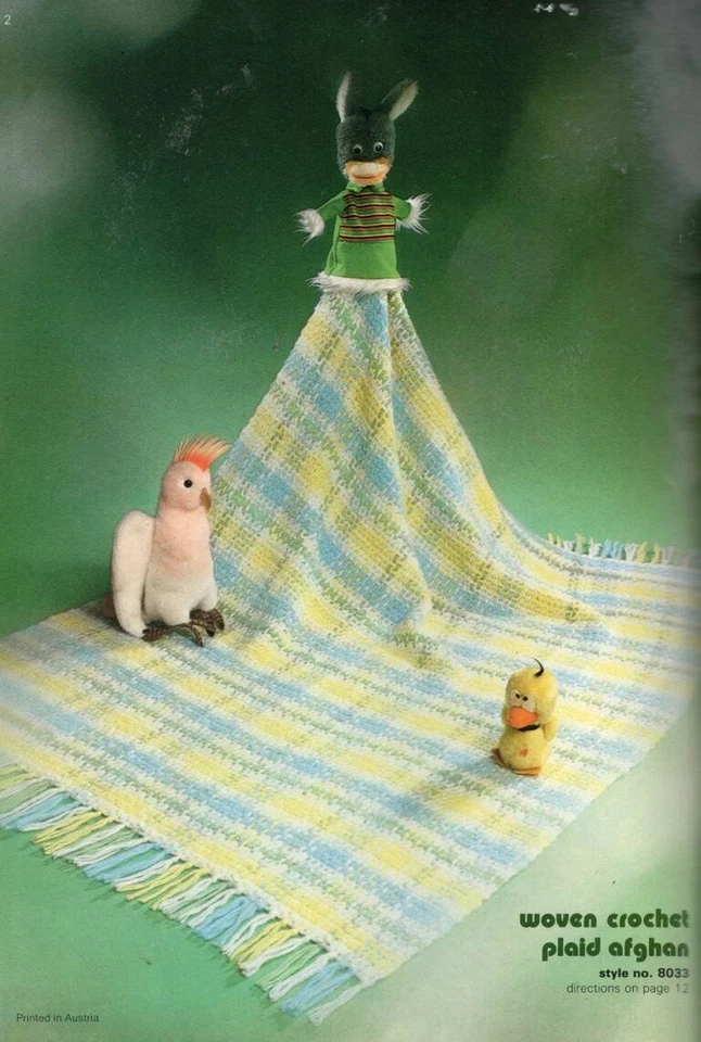 VTG!OOP!BRUNSWICK BABY BOUTIQUE VOL 804 CROCHET/ KNIT - Image 2 of 4