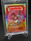 2023 Garbage Pail Kids MLB Trout Fishing Card Mike Trout #2B Stitch Foil /199