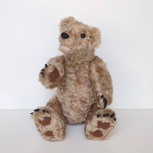 OOAK Artist Handmade Mohair Jointed Teddy Bear w/ Growler - 2012 Chuck Swanson - Picture 7 of 13