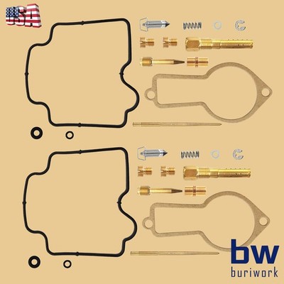 2set FOR Honda XL250R XL250 1984-1987 Carb Repair Set Carburetor Rebuild Kit