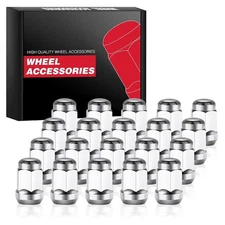 20PCS  M12x1.50 Lug Nuts | Closed End Bulge Style Lug Nuts