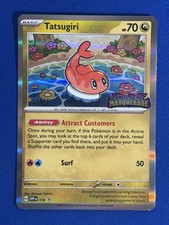 Tatsugiri SVP 118 STAFF NM - Pre Release Stamped Twilight Masquerade Pokémon TCG