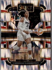 2024 Panini Select WNBA #62 Cheyenne Parker-Tyus Prizms Silver Flash