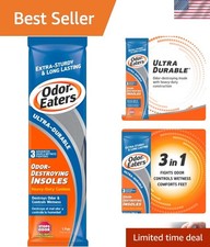 Durable Comfort Insoles with Moisture-Wicking Charcoal - Perfect for Active Feet