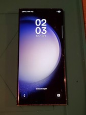 Samsung Galaxy S23 Ultra S918U Screen DISPLAY ONLY Original OEM CRACKED PLZ READ