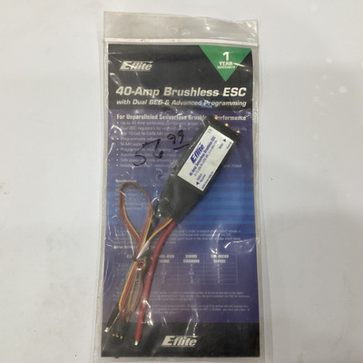 Eflite 40-Amp  Brushless Electronic Speed Control