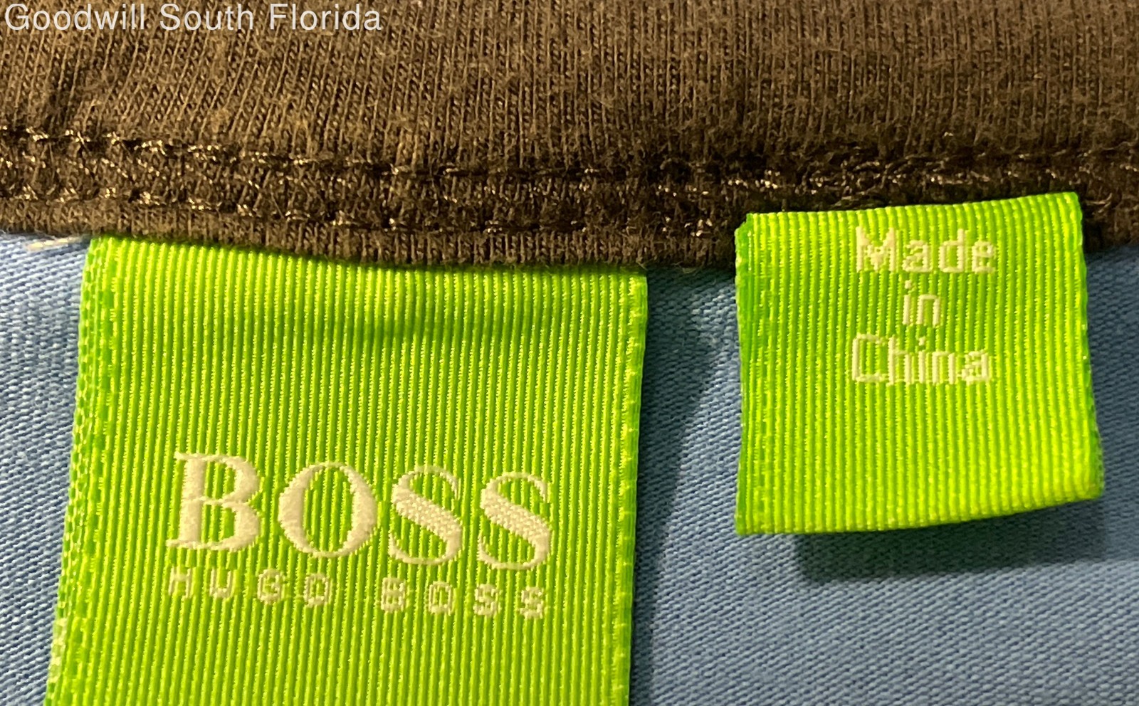 Hugo Boss Mens Blue Short Sleeve Crew Neck Regular Fit Graphic T-Shirt Size M thumbnail 6