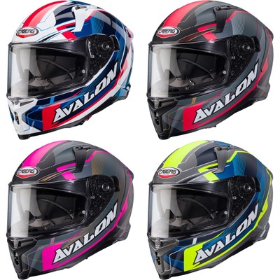 Caberg Motorrad Helm Avalon X Optic - Integralhelm mit Sonnenblende