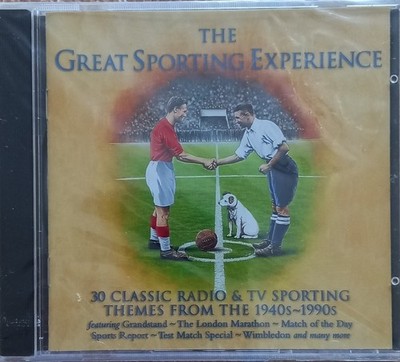 The Great Sporting Experience CD Classic Radio+TV themes 1940s-90s [New-sealed]