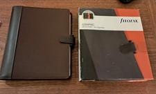 Filofax A5 Graphic Organiser Brown, in original box.