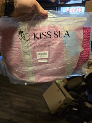 Kiss Sea Beach Tote Pool Groceries