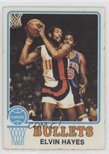 1973-74 Topps Elvin Hayes Willis Reed #95 HOF 03rx