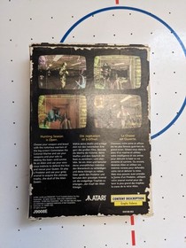 ALIEN VS PREDATOR Atari Jaguar Video Game with Box and 3 Overlays