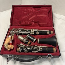Vintage Accent Bb Clarinet Case Made In Germany Accessories Student Band Good